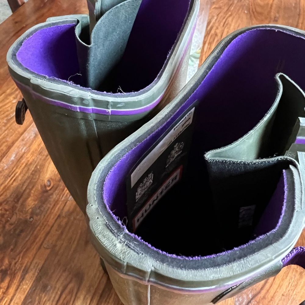 Hunter Green Riding/Mucking Boots - Picture 6 of 14